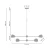 Lampa wisząca ASTRONOMY-6 biała 165 cm - ST-5335-6 white - Step Into Design